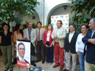Bartolomé Caballero,  miembro del área de educación de IULV CA, candidato al Congreso por Córdoba